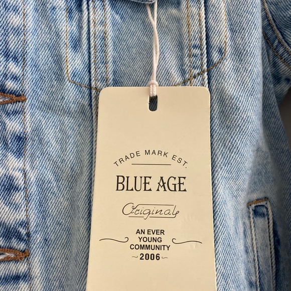 Brand new Blue Age Light Blue Denim Jacket, Small, NWT - Picture 7 of 8